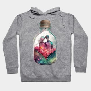 Bottle Couple Hoodie